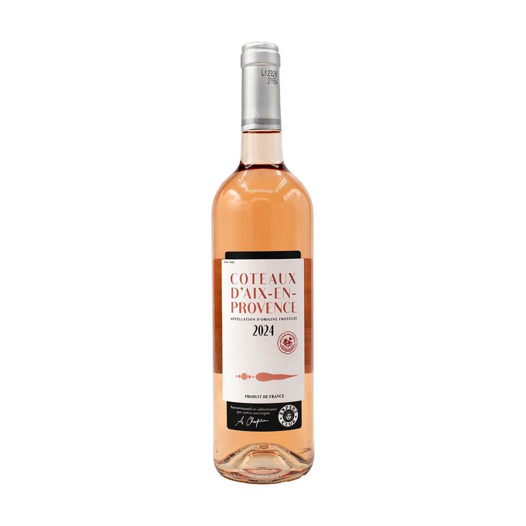 Vino Rosado Expert Club Coteaux d'Aix Botella 750 mL