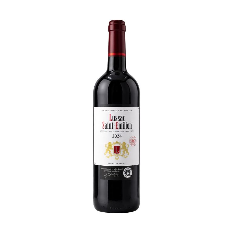Vino Tinto Expert Club Lussac Saint-Émilion Botella 750 mL