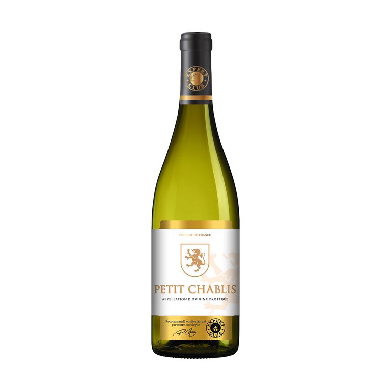 Vino Blanco Expert Club Petit Chablis Botella 750 mL