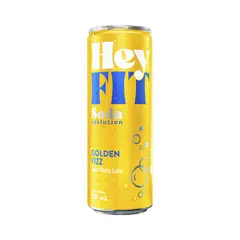 HEY FIT - Bebida Hey Fit Golden Fizz Hierba Luisa Lata 335 mL