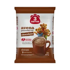3 OSITOS - Avena Chocolate 3 Ositos Bolsa 850 g