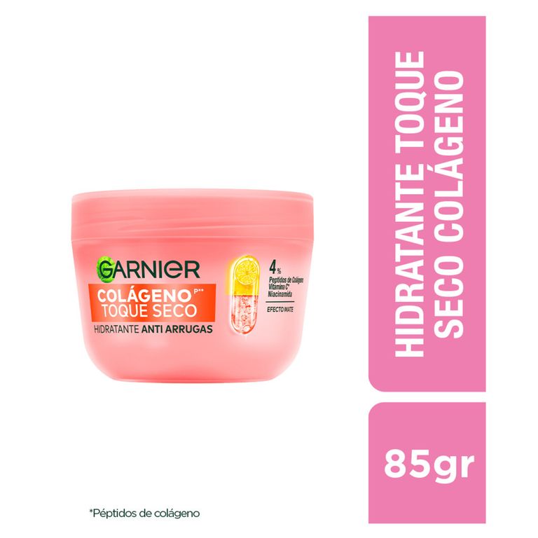Crema Toque Seco Colageno Garnier Envase 82.5 mL