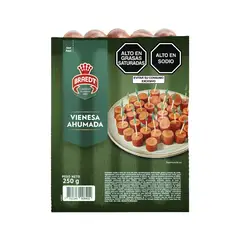 BRAEDT - Vienesa Ahumada Braedt Empaque 250 g