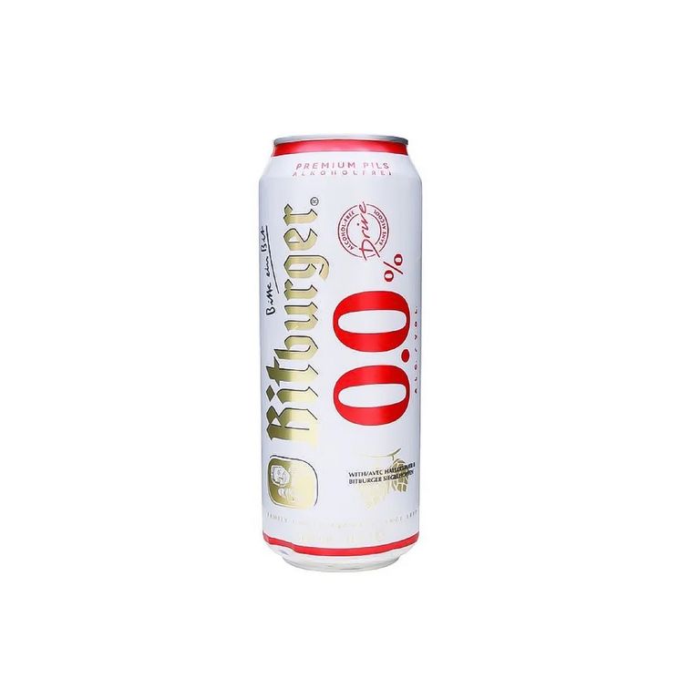 Cerveza Bitburger Drive Lata 500 mL