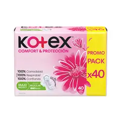 KOTEX - Toalla Higiénica Kotex Normal Empaque 40 Und