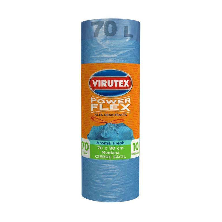 Bolsas para Basura Power Flex 70 L Empaque 10 Und