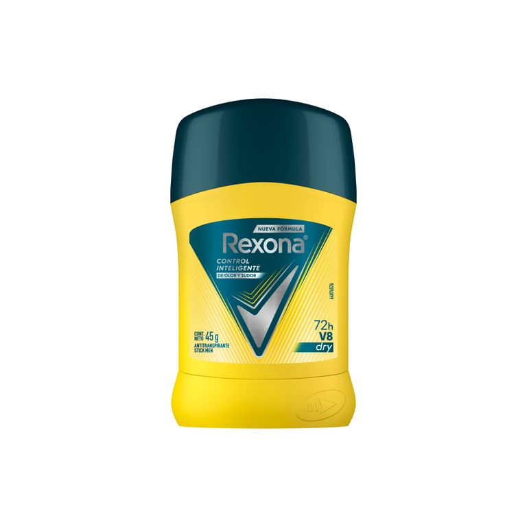 Desodorante Barra Rexona Men V8 Envase 45 g