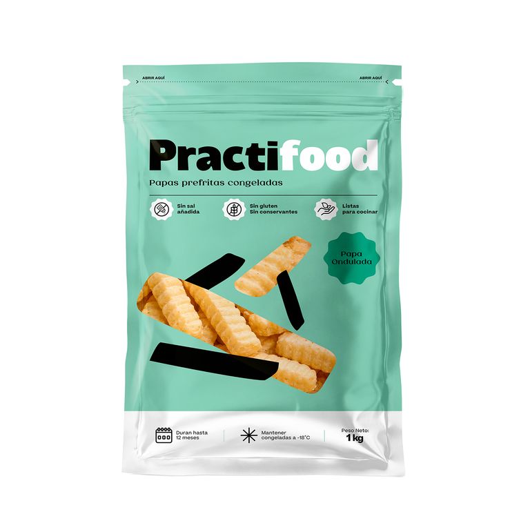 Papa Ondulada PractiFood Bolsa 1 Kg