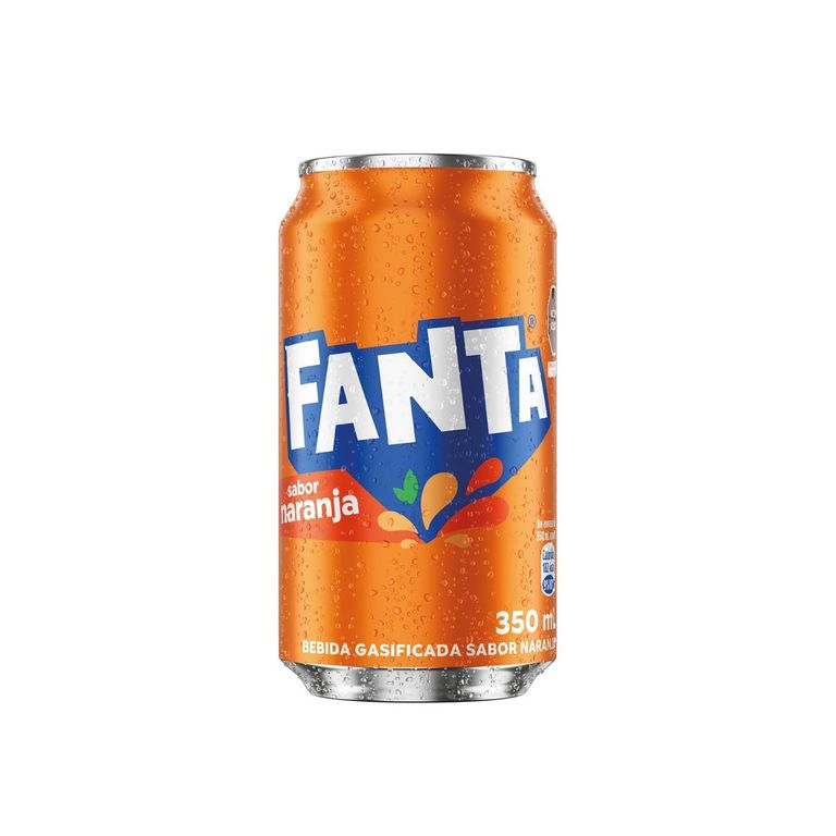 Bebida Gaseosa Fanta Naranja Lata 350 mL