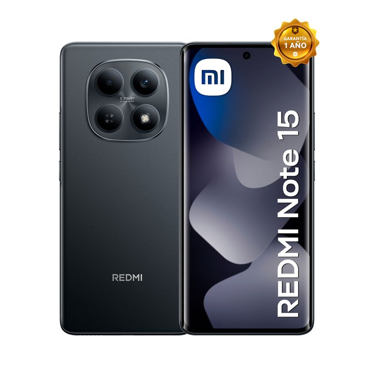 Smartphone Xiaomi Redmi Note 15 6+128Gb Negro