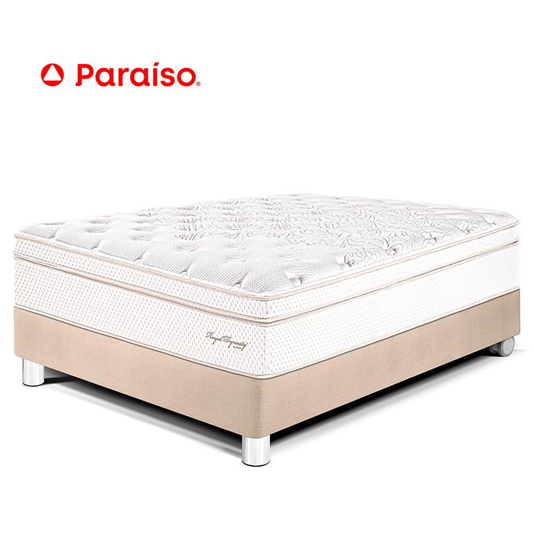 Cama Americana Royal Dynasty 1.5 Plazas Champagne