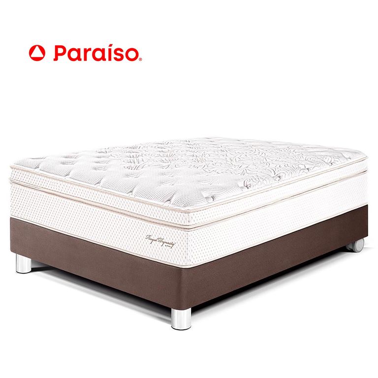 Cama Americana Royal Dynasty 1.5 Plazas Chocolate