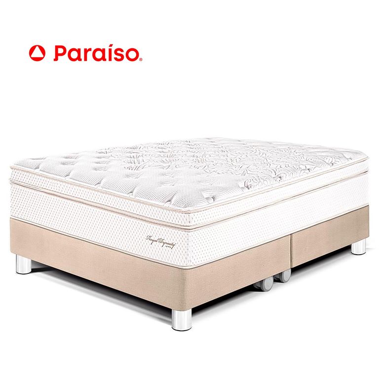 Cama Americana Royal Dynasty King Champagne