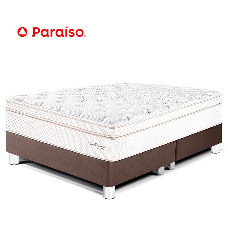 Cama Americana Royal Dynasty King Chocolate