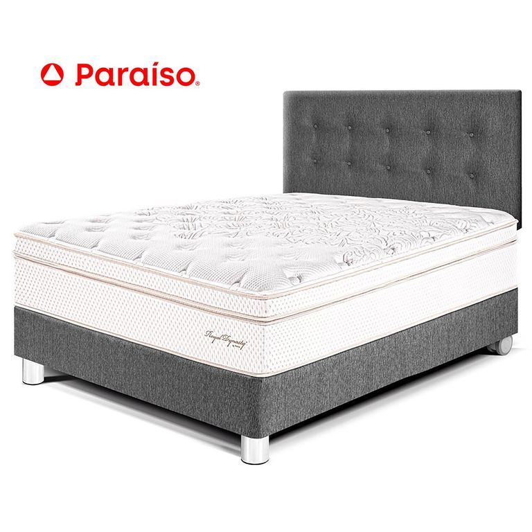 Dormitorio Royal Dynasty 2 Plazas Gris