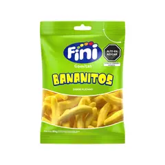 FINI - Goma Bananas Fini Empaque 80 g