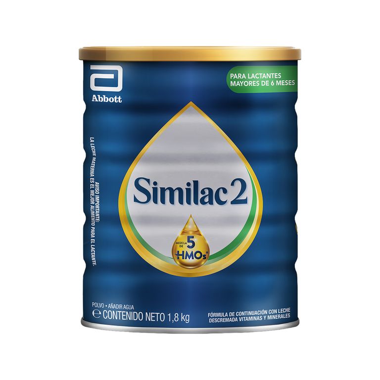 Fórmula Láctea Similac 2 Lata 1.8 Kg
