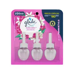 GLADE - Aceites Aromáticos Glade Elixir Floral Pack 3 Und