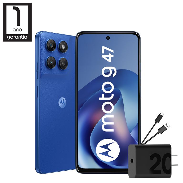 Celular Moto G47 4+128Gb Azul