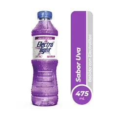 ELECTROLIGHT - Bebida Rehidratante Electrolight Uva Botella 475 mL