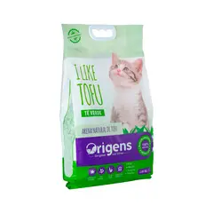 ORIGENS - Arena Natural Origens Tofu Aroma Té Verde Bolsa 2.85 Kg