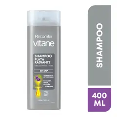 VITANE - Shampoo Vitane Plata Radiante Botella 400 mL