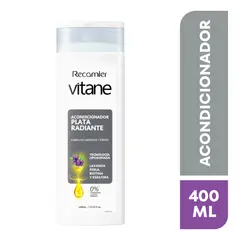 VITANE - Acondicionador Vitane Plata Radiante Botella 400 mL