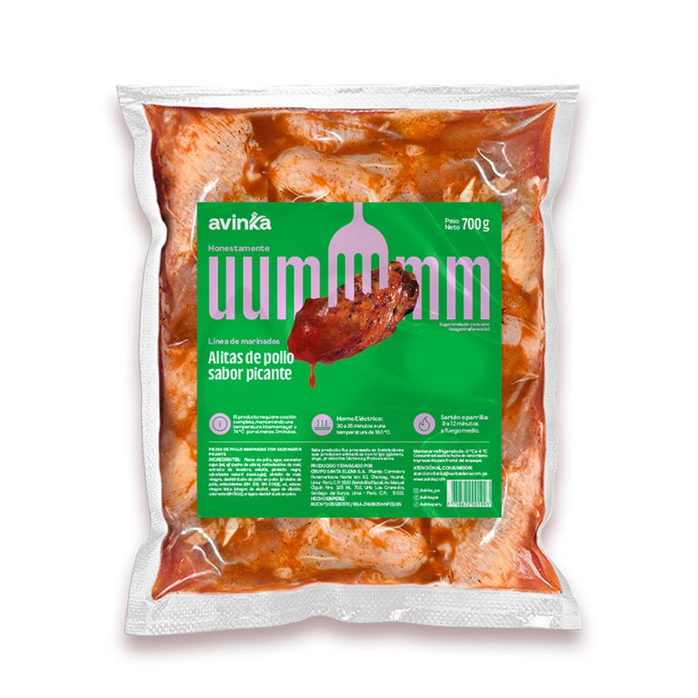 Alitas Picantes Avinka x 700 g