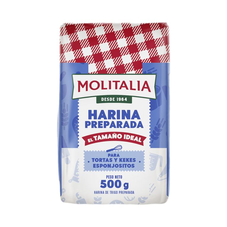 Harina Preparada Molitalia Bolsa 500 g