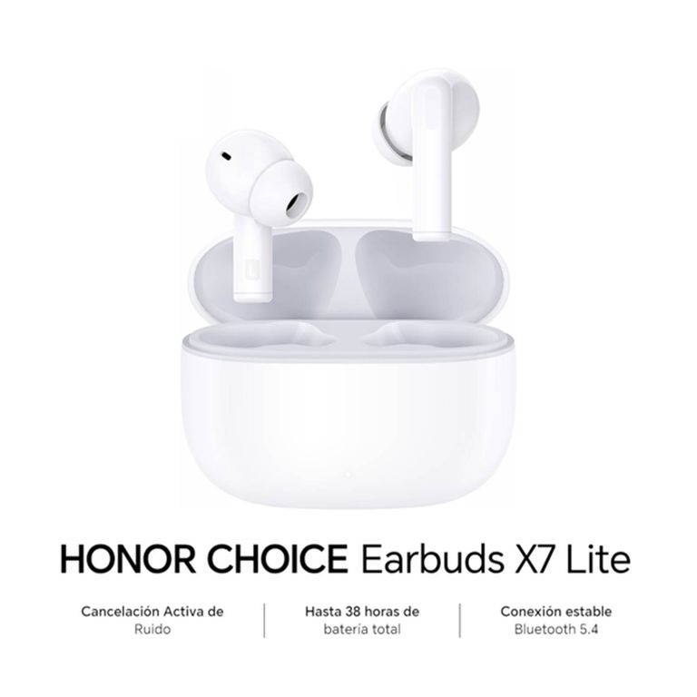 Audífonos Honor Choice Earbuds X7 Lite White