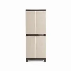 POLINPLAST - Ropero Mimbre Tipo Madera