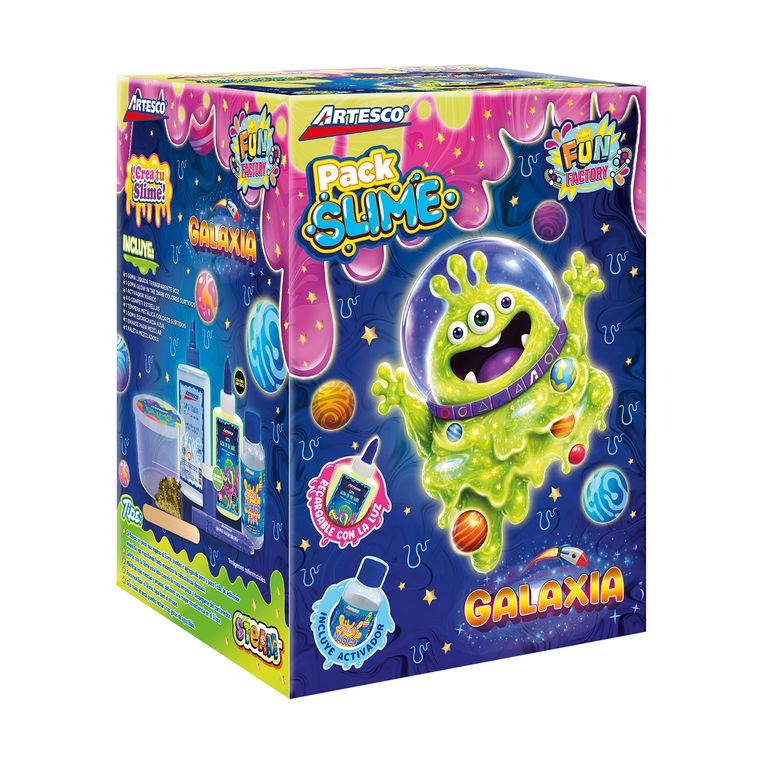 Pack Artesco Slime Galaxy