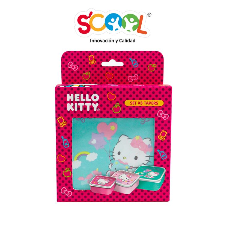 Set Tapers Infantil Sanrio Hello Kitty