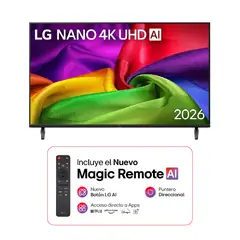 LG - 70" LG NANO 4K UHD AI NU85 Smart TV 2026