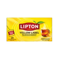 LIPTON - Té Lipton Yellow Label Caja 25 Sobres
