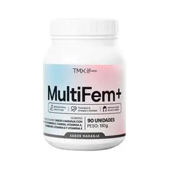TMX THE WELLNESS CO - Gomitas Tmx Multifem+ Naranja Pote 90 Und