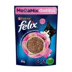 FELIX - Alimento para Gatitos Felix Megamix Doypack 85 g