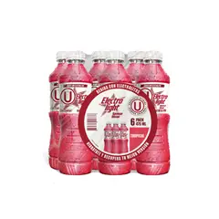 ELECTROLIGHT - Bebida Rehidratante Electrolight Tropical U Sixpack Botella 475 mL