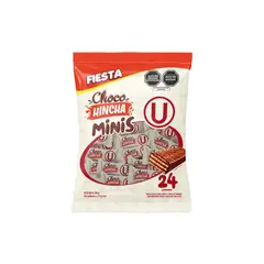 CHOCO HINCHA - Wafers Chocohincha Minis Universitario Bolsa 24 Und