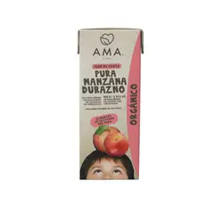 AMA TIME - Jugo Ama Time Manzana Durazno Caja 200 mL