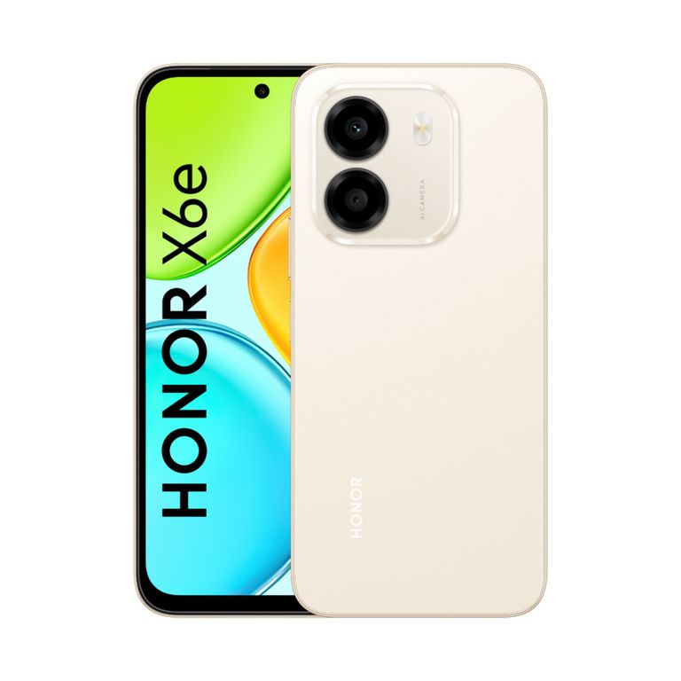 Celular Honor X6E 4+256Gb Sunrise Gold