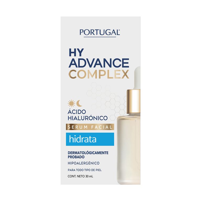 Sérum Facial Portugal Hy-Advance Ácido Hialurónico Envase 30 mL