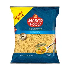 MARCO POLO - Fideos Marco Polo Tornillo Empaque 250 g