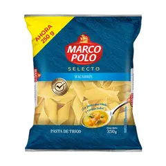 MARCO POLO - Fideos Marco Polo Macarrón Empaque 250 g