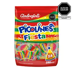 AMBROSOLI - Chupetes Picolines Bolsa 240 g