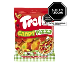 TROLLI - Gomas Trolli Candy Pizza Mini Bolsa 80 g